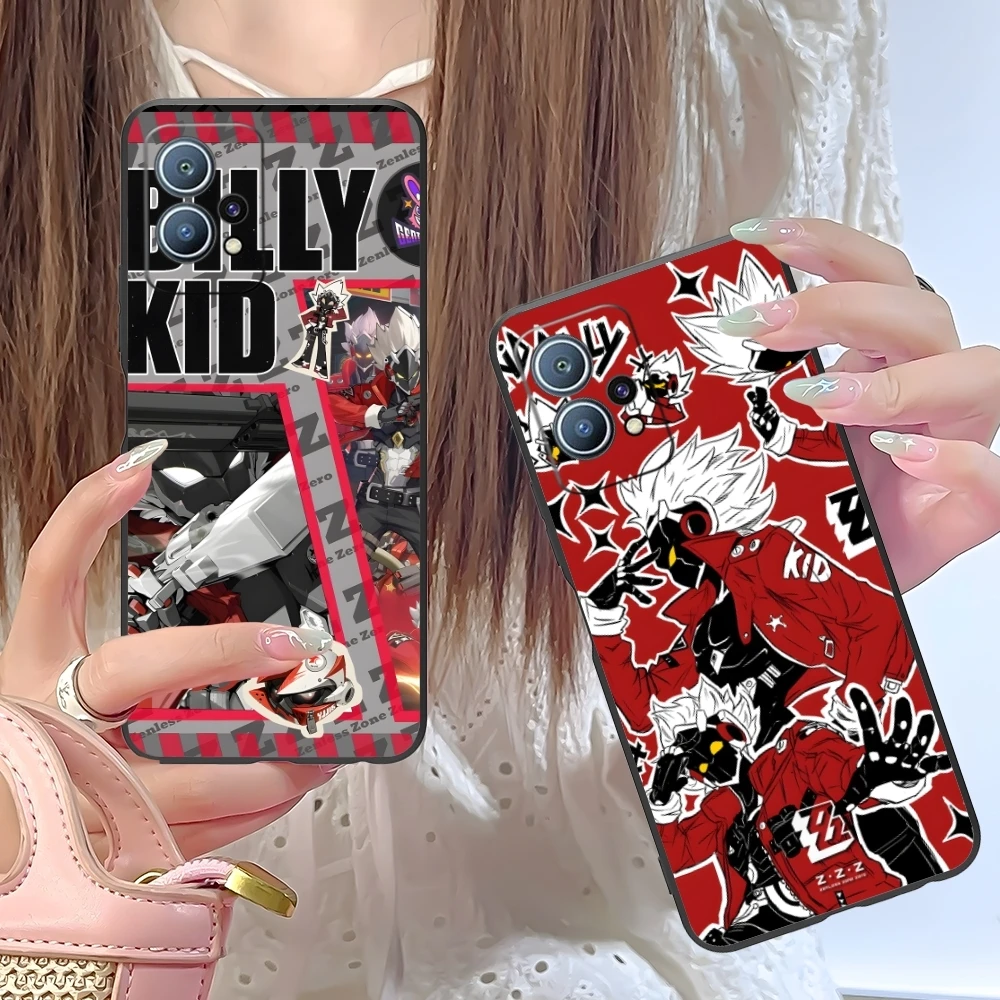 Чехол для мобильного телефона Zenless Zone Zero Billy Kid Huawei P60 P50 P40 P30 P20 P10 P9 P8 Pro Lite Plus черный