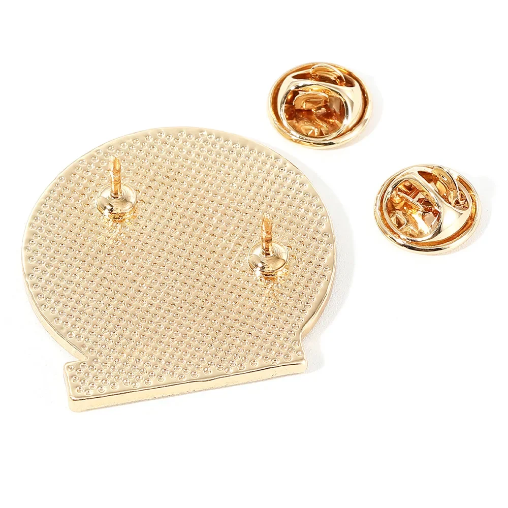 Новая персонализированная линейка компас брошь из сплава украшение для рюкзака