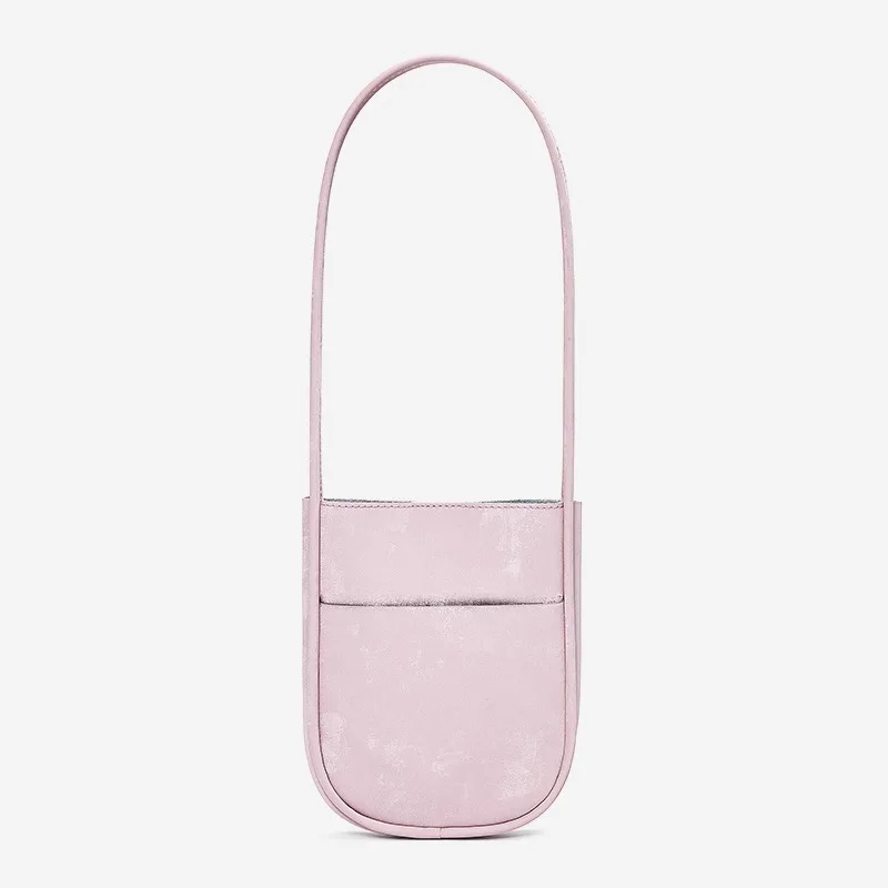 Новые китайские атласные мини-сумочки из воловьей кожи новинка 2024 винтажная