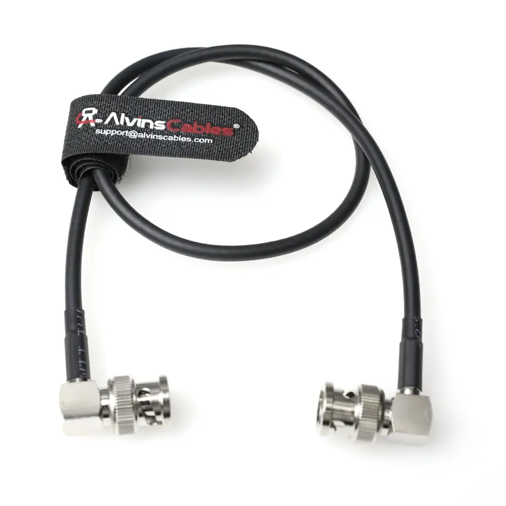 

Alvin's Cables 12G SDI кабель гибкий, BNC между мужчинами под прямым углом для RED Komodo | Экранированный кабель Atomos Monitor 75 Ом для 4K