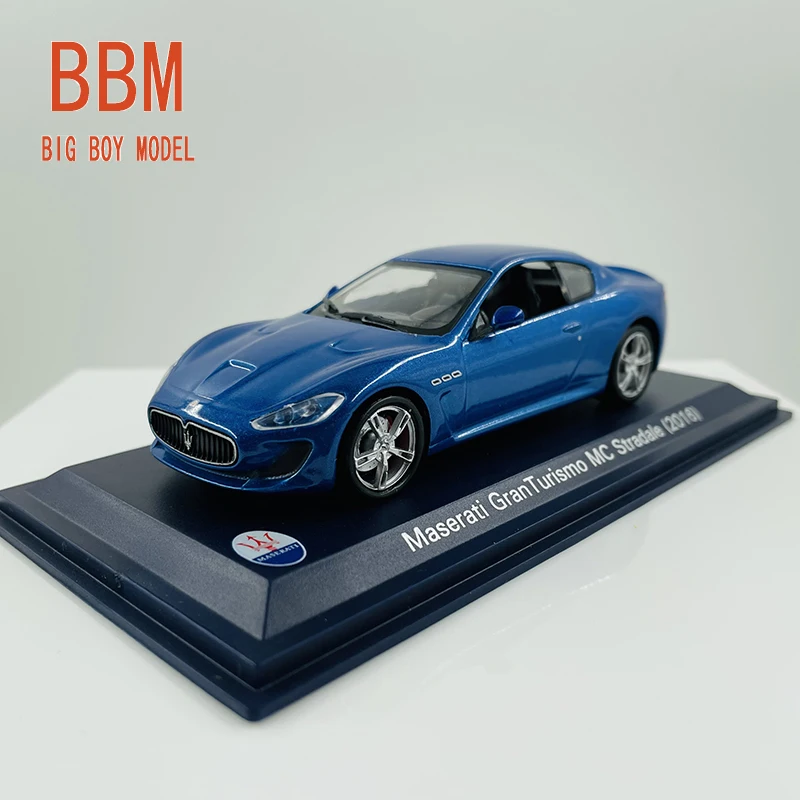 

Литые под давлением модели автомобиля в масштабе 1/43, Maserati granтуризм MC, Классическая модель модели автомобиля, украшение, рождественский подарок для мальчика
