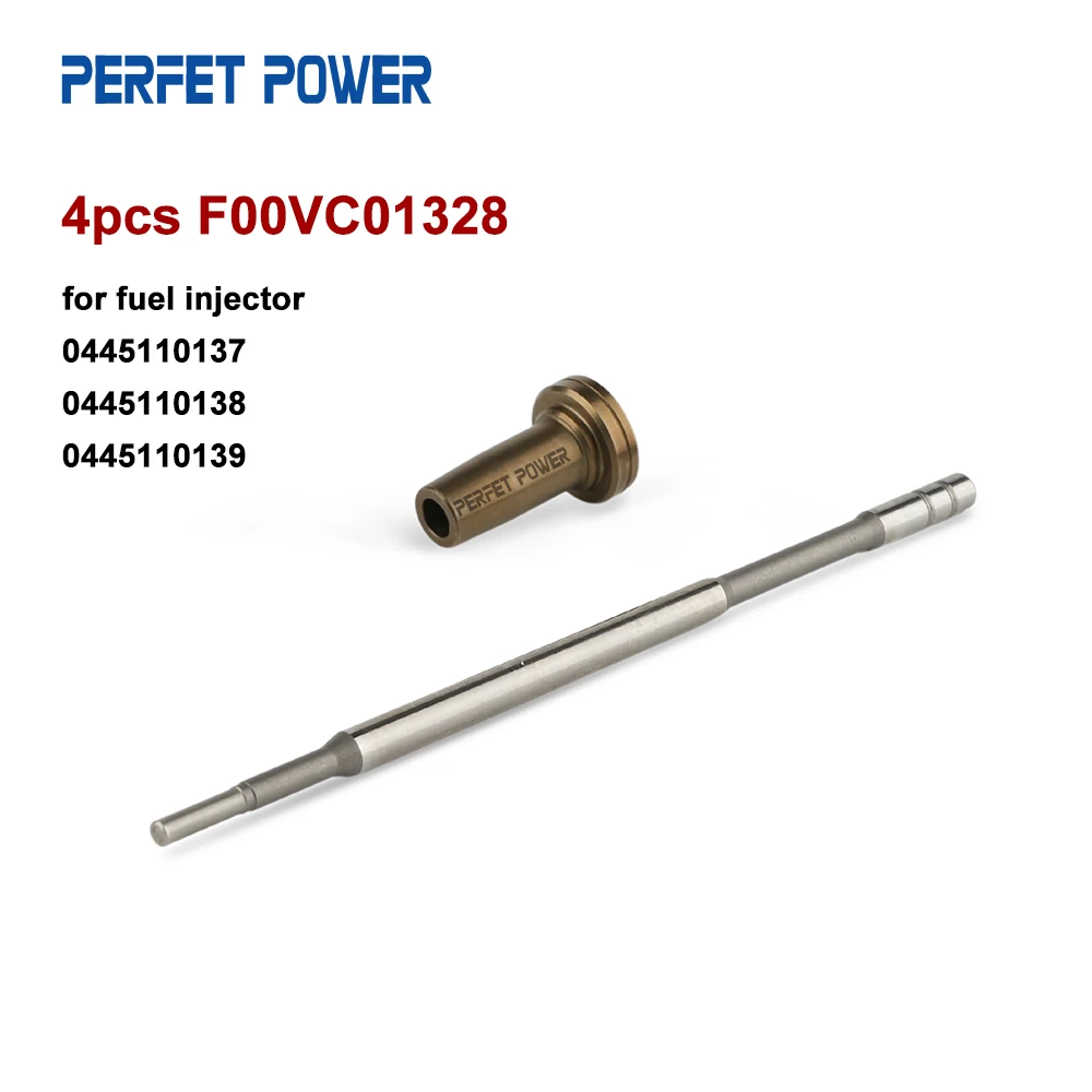 

4 шт. F00VC01328 регулирующий клапан Common Rail для топливной форсунки 0445110137 0445110138 0445110139