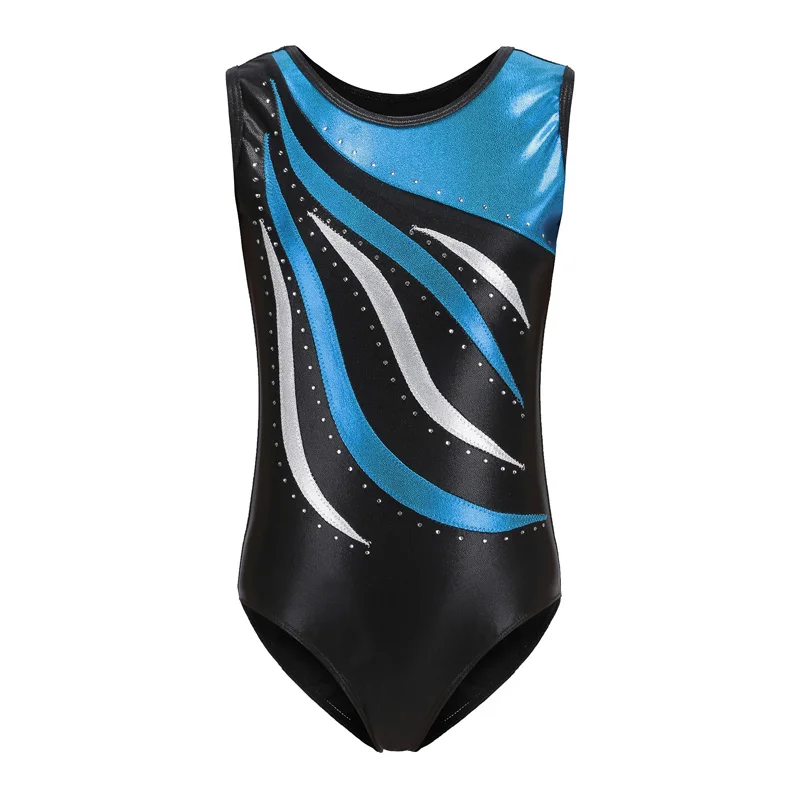 

3-12Y Girls Ballet Leotard Sleeveless Ballerina Practice Training Clothes Child Gymnastics Leotard Dance Costumes For Kids