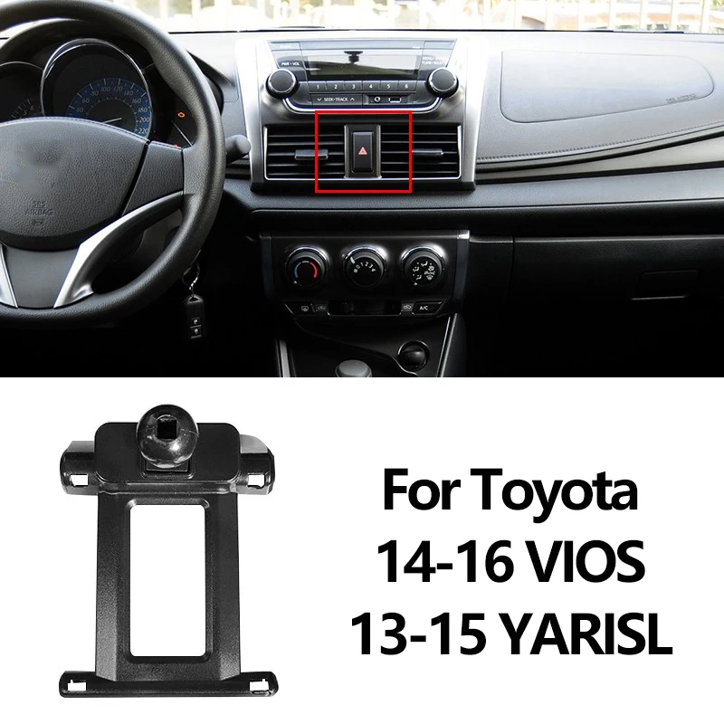 Автомобильный держатель для мобильного телефона, специальные крепления, кронштейн, вращающаяся опора, аксессуары для Toyota CHR Corolla RAV4 Camry Prado