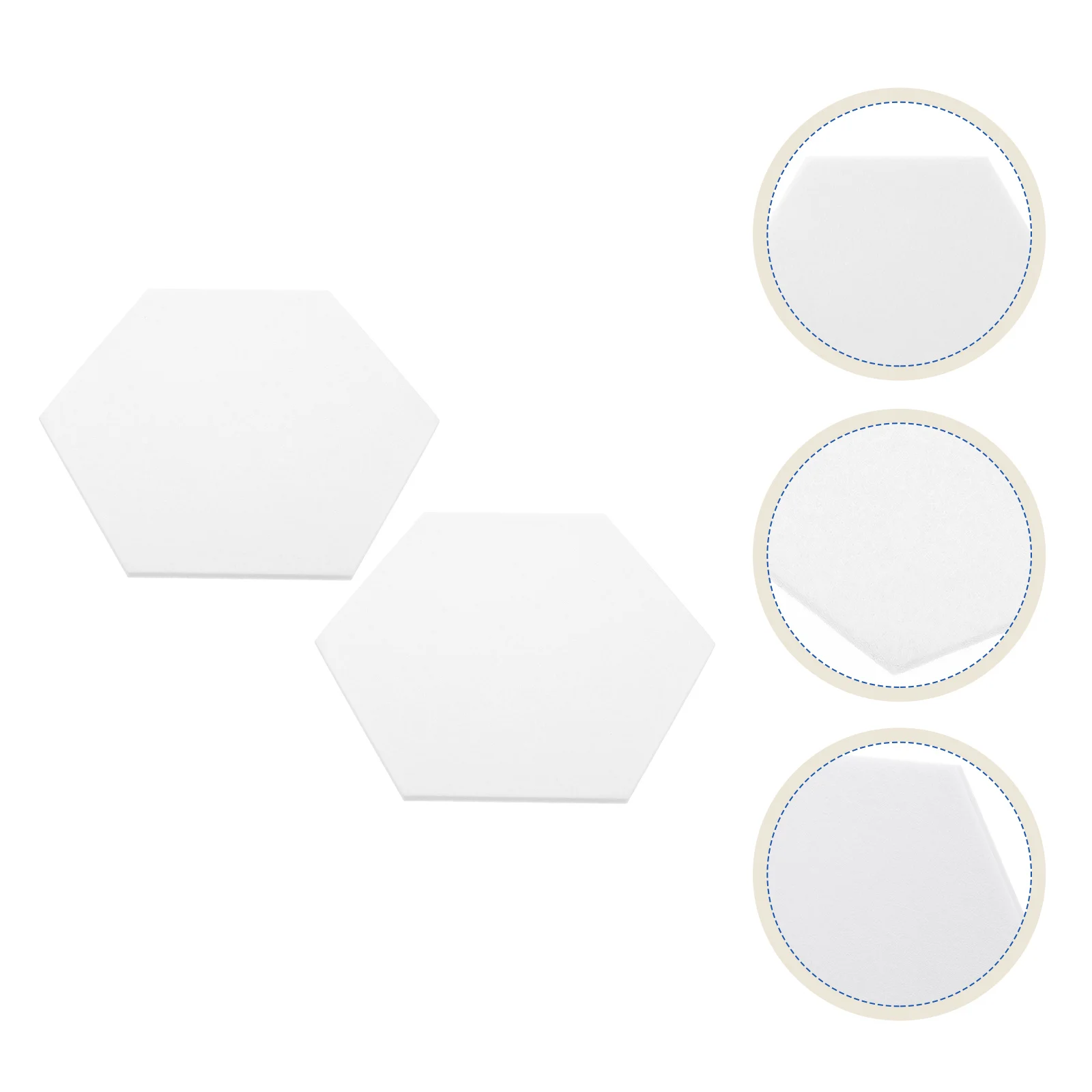 

Sound Panels Acoustic Foam Tiles Wall Studio Insulation Hexagon Absorbing Panel Padding Proof Acoustical Absorption Soundproof