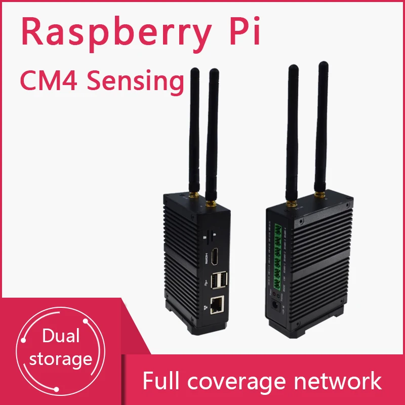 

Raspberry Pi CM4 core board and Sensing industrial computer industrial applications support RS232 RS485 CAN 4G communication