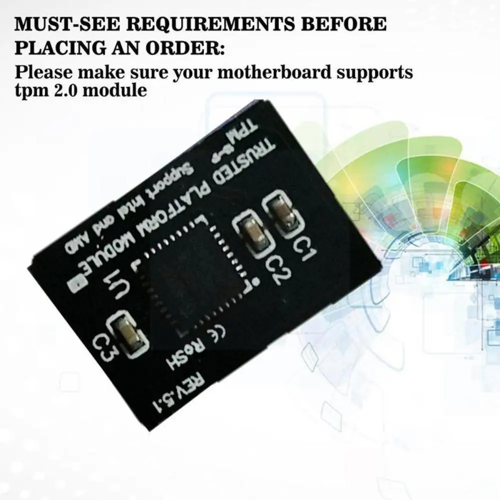 

Надежный модуль безопасности шифрования TPM 2,0, удаленная карта с поддержкой версии 2,0, 12 контактов, 14 контактов, 20 контактов для системы Win11, у...