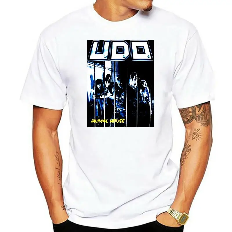 U D O  House Heavy Metal Udo Saxon Accept Runninger Wild New Black T Shirt Cotton T Shirt Fashion T Shirt 013879