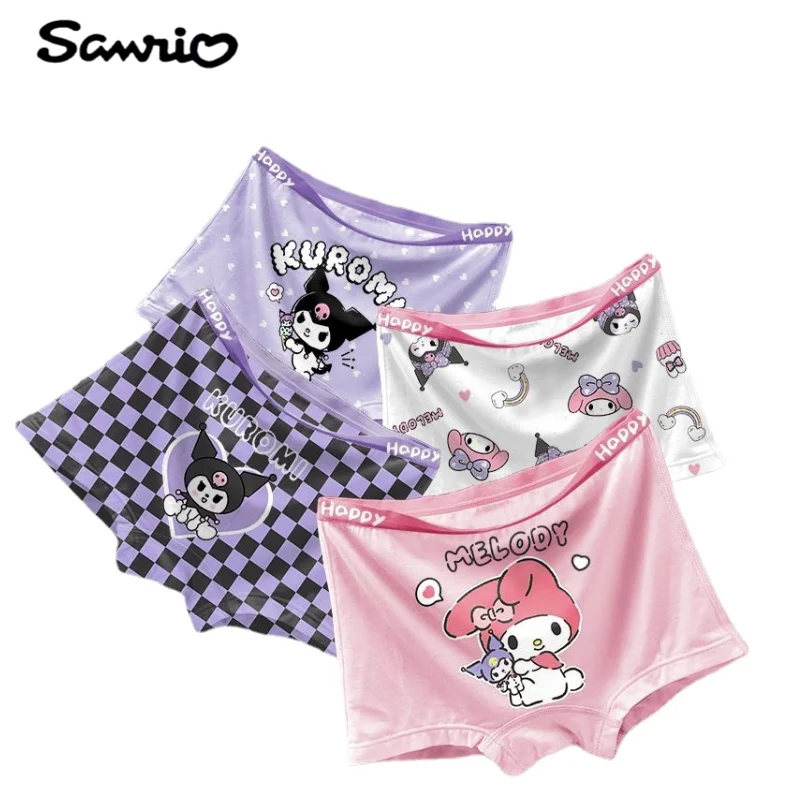 

Sanrio series Kuromi Cinnamoroll Pompom Purin my melody new cute girl shorts anime cartoon peripheral children's boxer pants