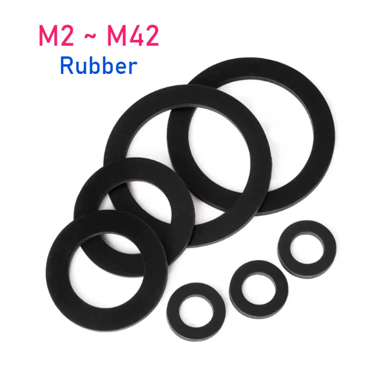 

Мягкие резиновые плоские шайбы M2~M42