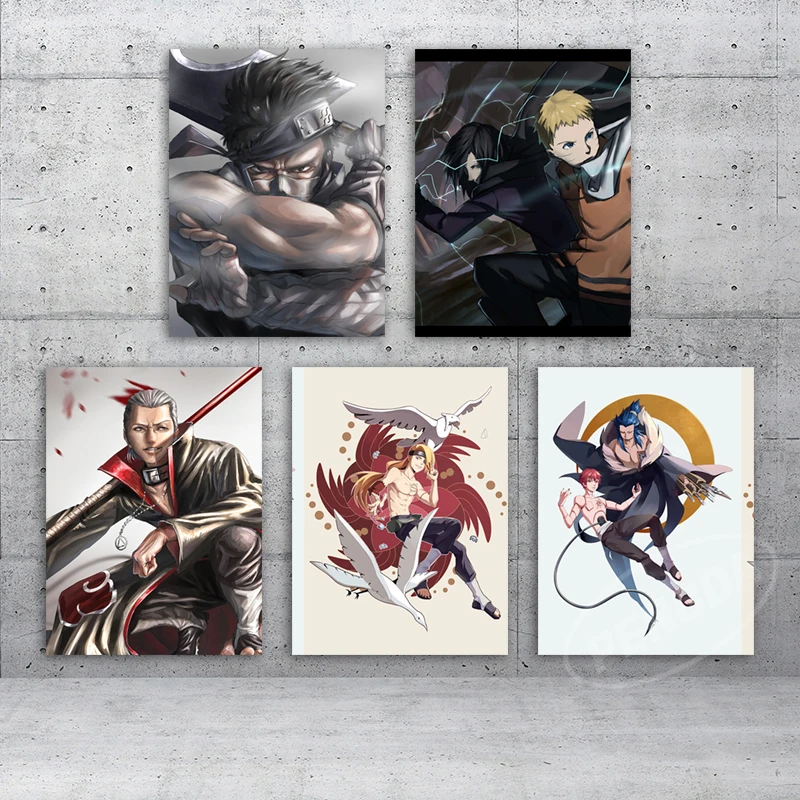 

Home Decor Prints Painting Uzumaki Naruto HD Pictures Wall Japan Anime Art HD Modular Canvas Poster Bedside Background No Frame