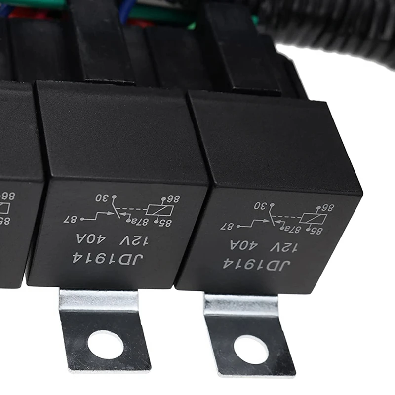 Электрический ЭБУ контроль двойной вентилятор обновление проводки соединитель