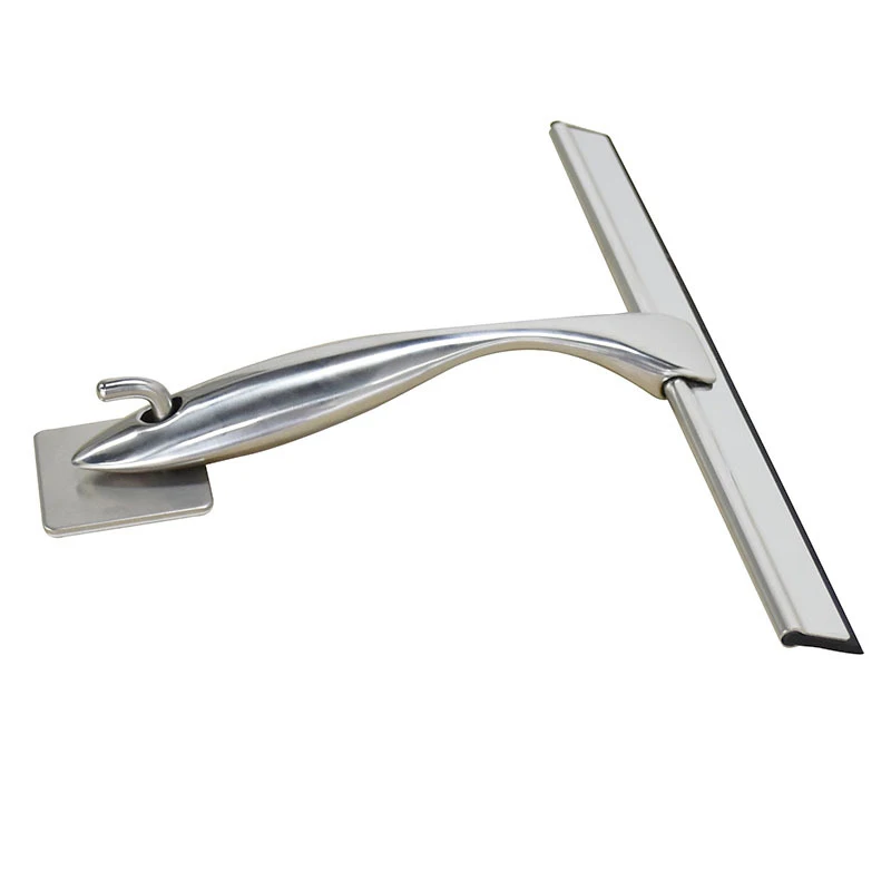 

Stainless Steel All-Purpose Shower Squeegee For Shower Doors Bathroom Window And Car Glass