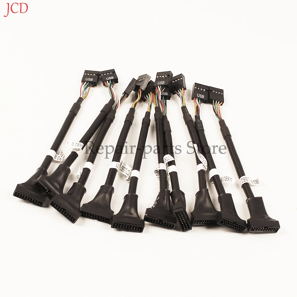 

1 шт. адаптер для материнской платы USB 2,0 IDC 10pin/9pin мама для USB 3,0 20pin/19pin папа