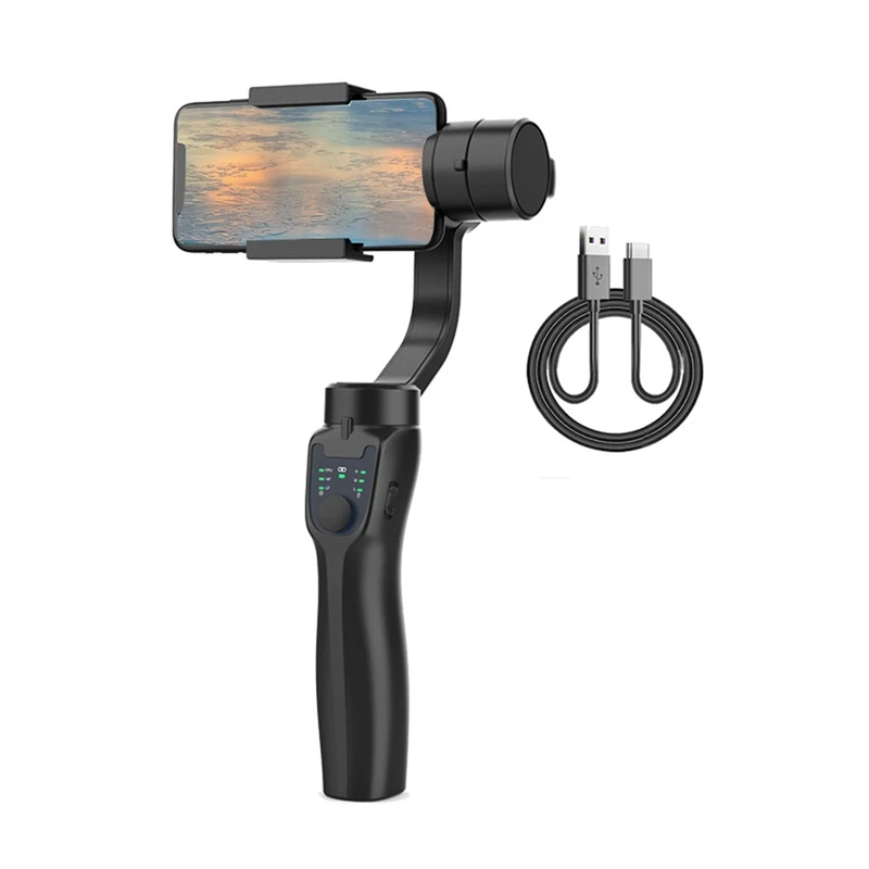 F8 3 Axis Handheld Gimbal Stabilizer For Phone Holder Video Record For Smartphone Stabilizer Cellphone Handle Gimbal