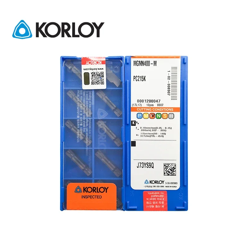 10 шт. KORLOY оригинальные MGMN MGMN400 M NC3020 NC3030 NC3120 PC5300 PC9030 PC215K CN2000 HO1 многогранные