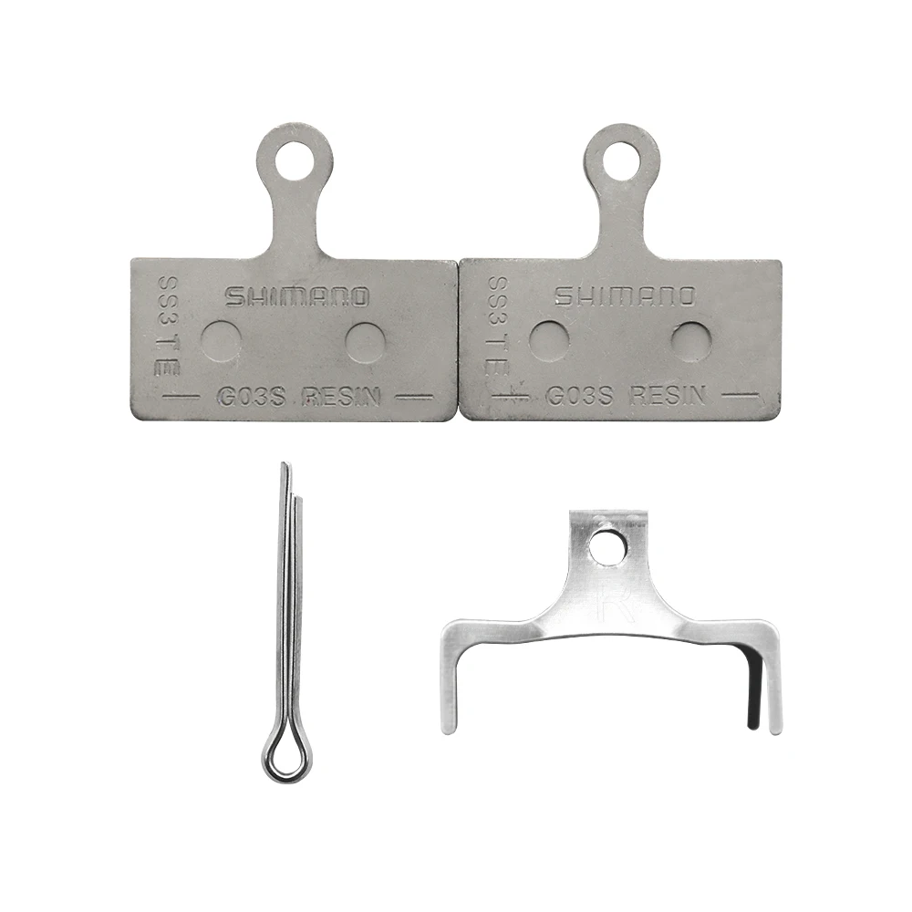 SHIMANO G03S полимерные дисковые тормозные колодки 2-поршневые горные велосипеды для