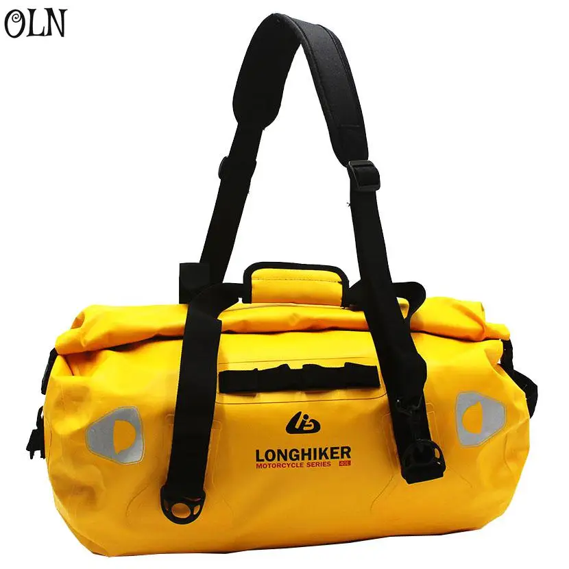 

40L/66L/90L Large Swimming Waterproof Dry Duffle Bag for Motorcycle Tail Bag Riding Cycling Gym Kayaking Boating Rafting Camping