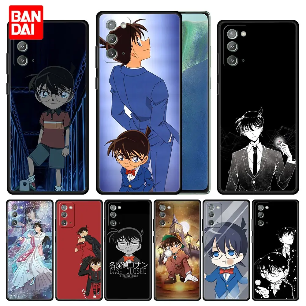 

Anime Detective Conan Cover Case for Samsung Galaxy Note 20 10 9 8 S21 S20 FE Plus Ultra Lite 4G 5G Bag Capa Armor