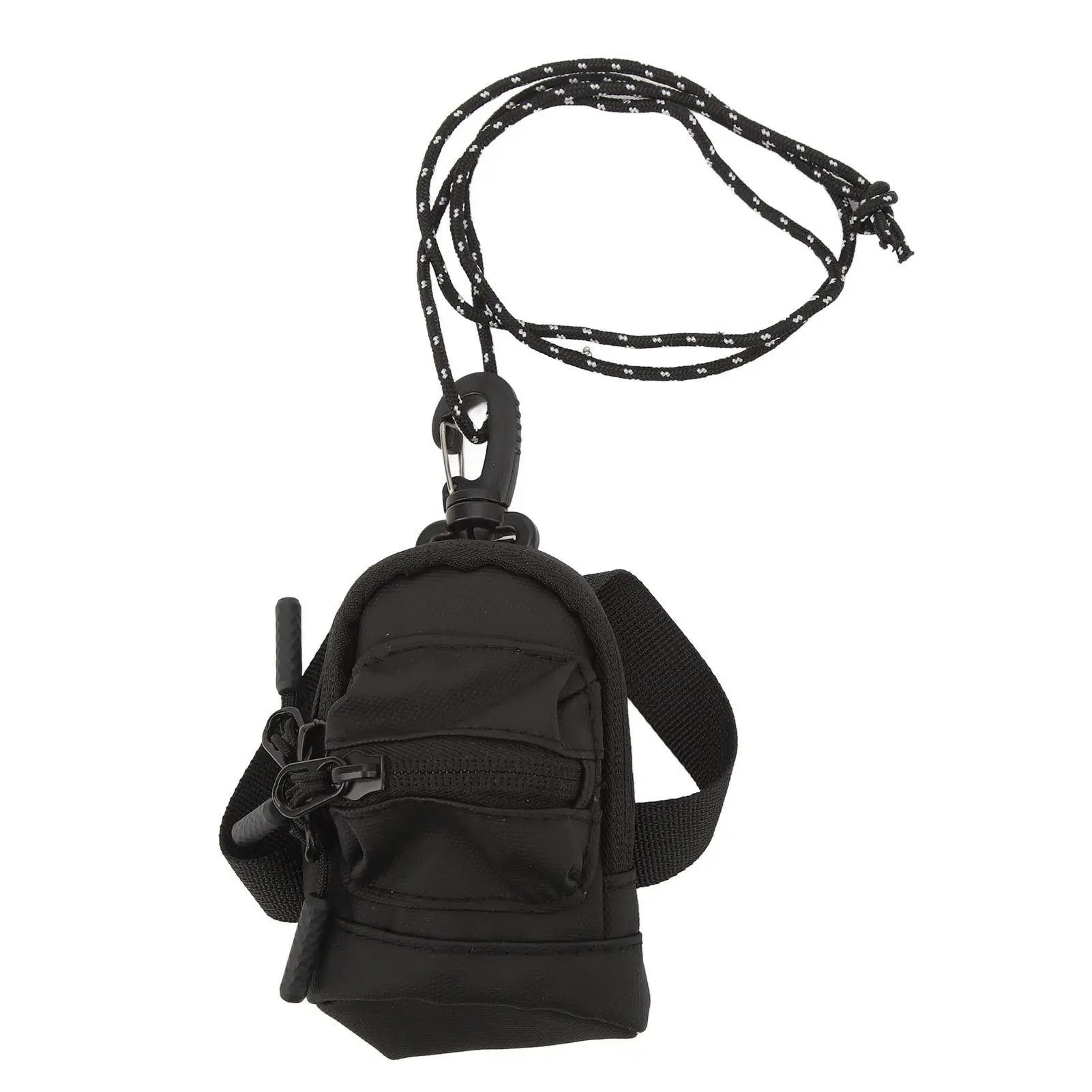 Легкий бумажник из ткани Оксфорд с ремешком-Портативная Черная молния для