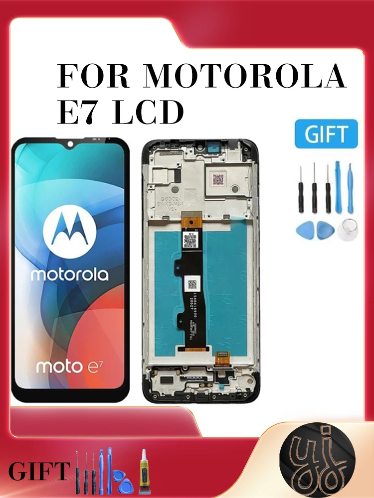 

6.5" LCD For Motorola Moto E7 Lcd Screen Display Touch Digitizer Assembly For Moto E7 LCD Diaplsy