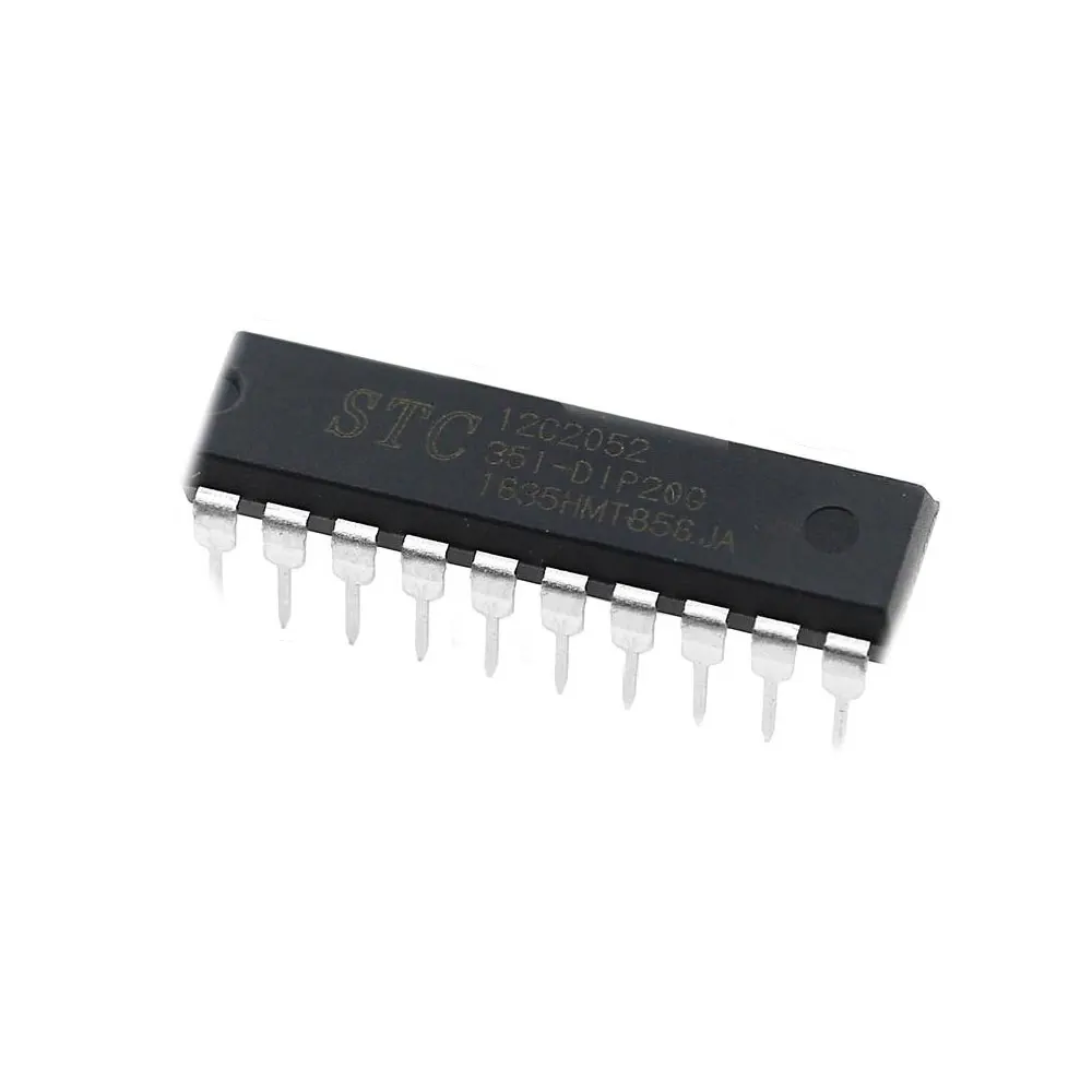 

STC12C2052-35 I - PDIP20 into new original 12 c2052 on STC macro chip microcontroller