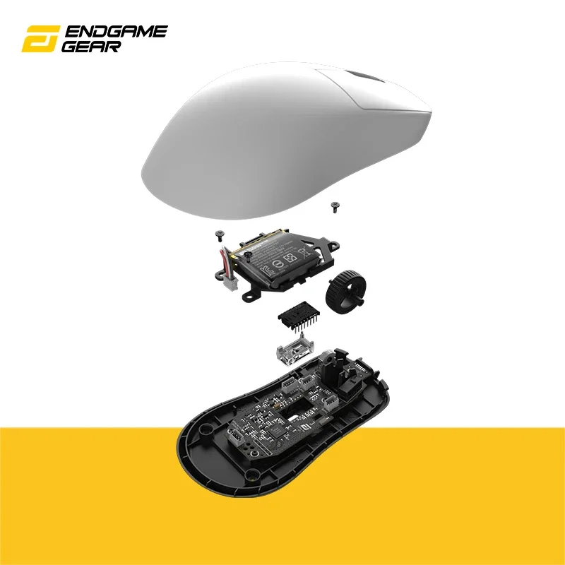 Фото Игровая мышь Endgame Gear OP1w 4K V2, беспроводная, двухрежимная, с сенсором Paw3950, частотой опроса 4000 Гц, легкая, для ПК, аксессуары для ПК №5