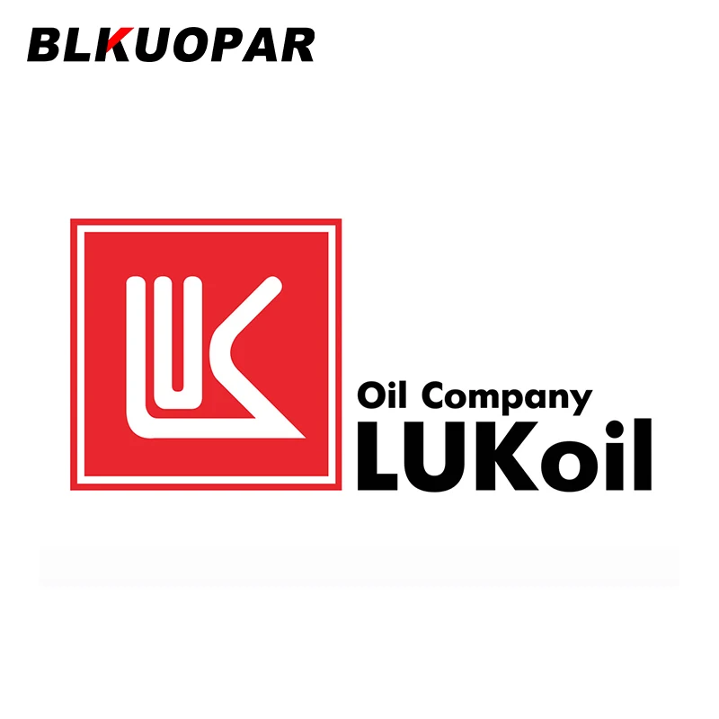 

BLKUOPAR 13 см x 9,2 см для Lukoil автомобильные наклейки и наклейки водонепроницаемые Модные окклюзии царапины Ван украшение от солнца