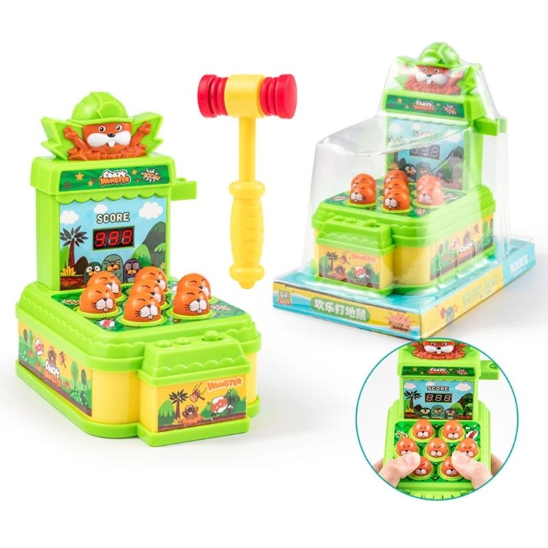 Игрушка Ударь крота электронная аркада игрушки для стрельбы по целям ранние