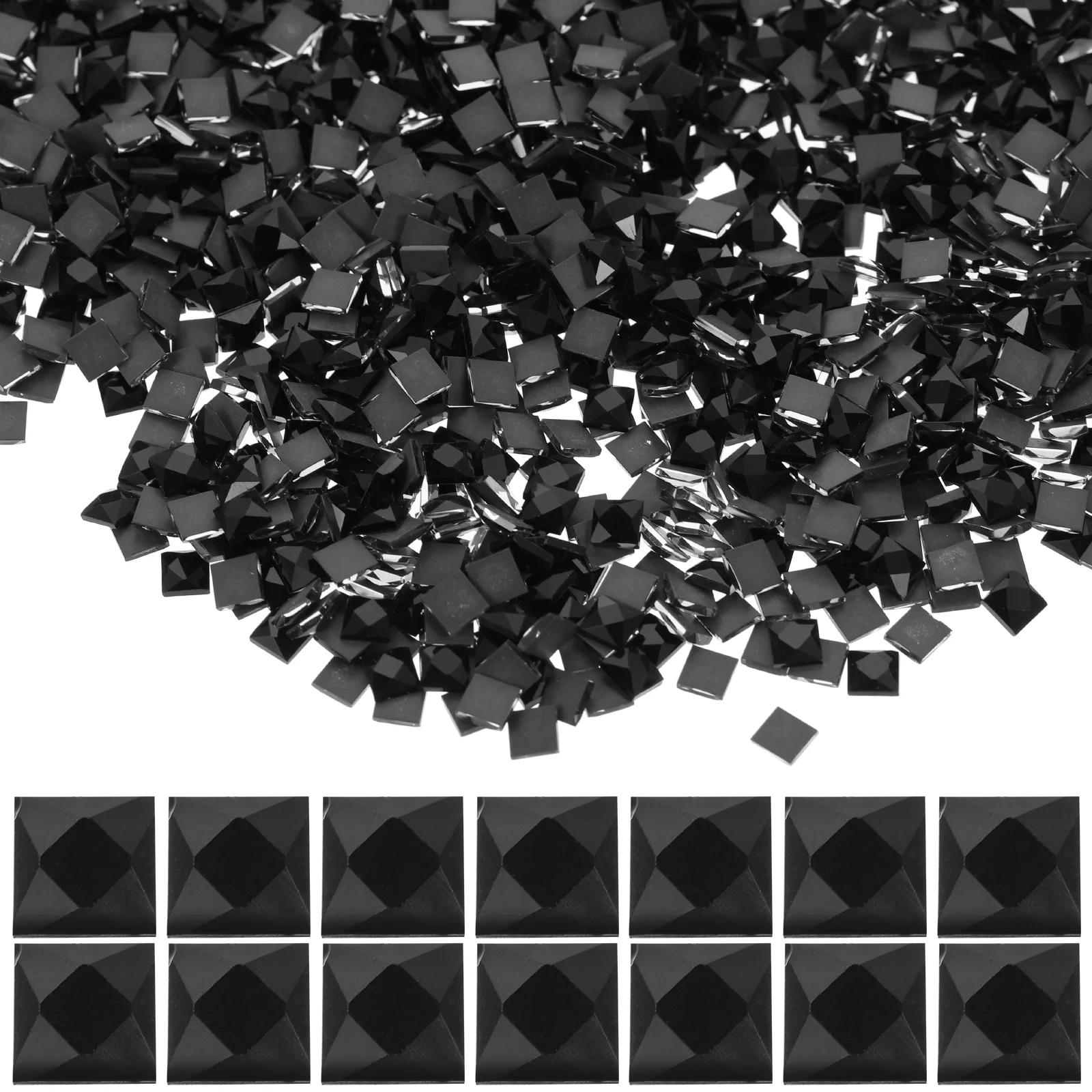 5000 шт. стеклянная мозаика аксессуары для ногтей мини-плитка маникюрные подвески