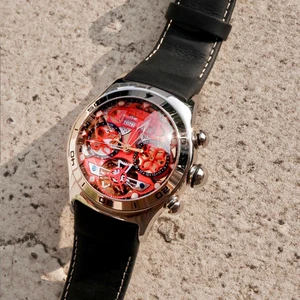 Мужские спортивные часы с автоматическим скелетом Reef TigerRT, стальные водонепроницаемые часы с турбийоном и датой, мужские часы RGA703