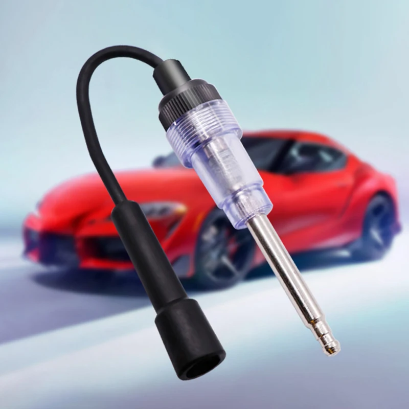 

Car Checker Ignition Coil Tester Spark Plug Tool Spark Plug Tester Ignition Spark Tester Car Auto Tester 12V Diagnostics Tool