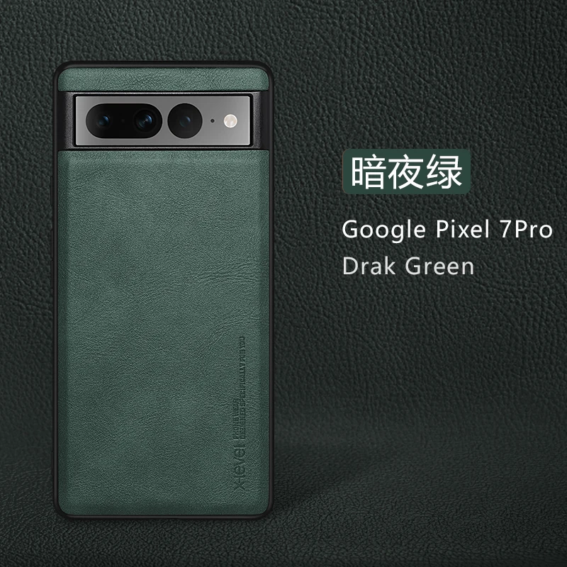 

X-level Leather Case For Google Pixel7 Pro Luxury Ultra Soft Silicone Shockproof Back Edge Cover Coque For Google Pixel 7 Pro