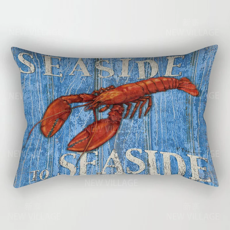 Наволочка с принтом животных под водой наволочка для дивана украшение дома можно