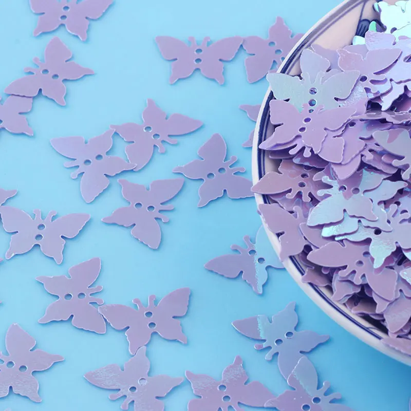 

New Small Butterfly Sequins Loose Cup Sequins Sequins Glitter for Jewelry Making DIY Clothing Sewing Nail Arts Crafts Sequins