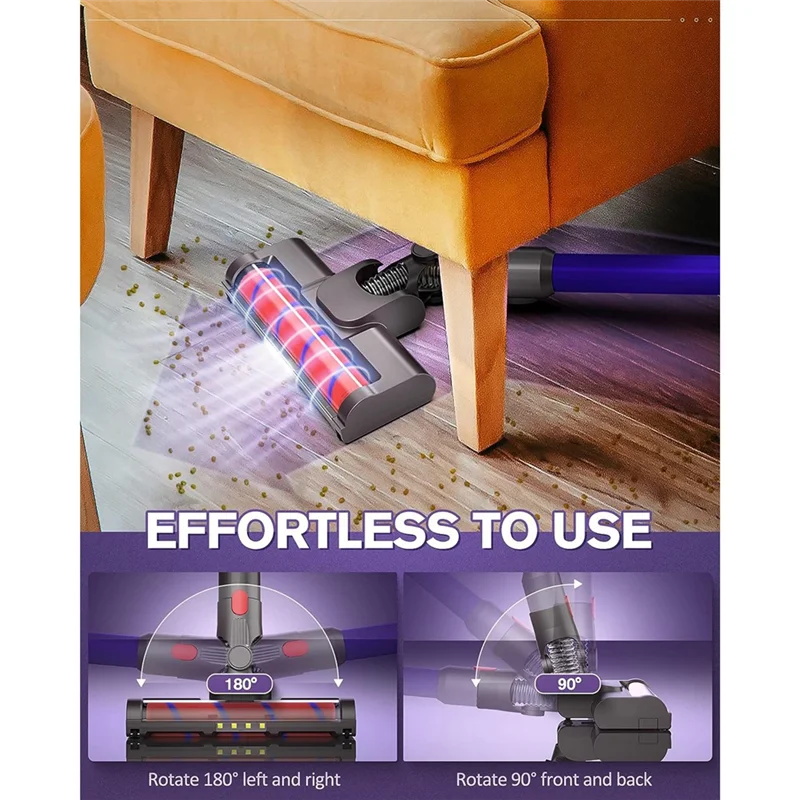 Насадка-щетка для пылесоса Dyson V7 V8 V10 V11 V15 сменные детали насадка-щетка пола