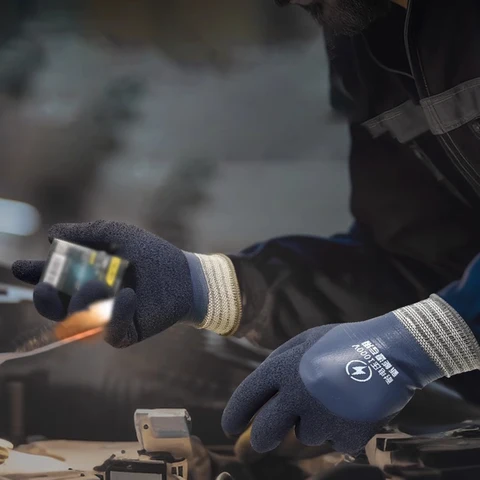 APWIKOGER Резиновые изолирующие перчатки для электриков 1000В