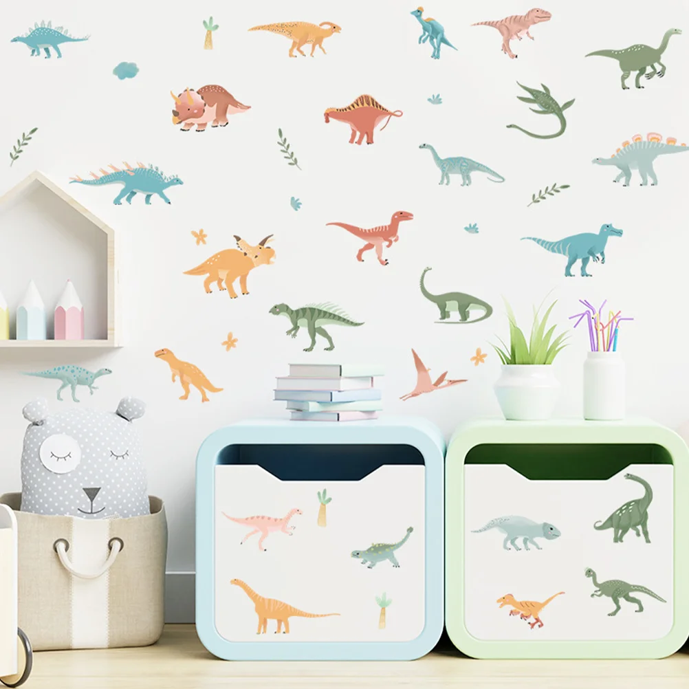 

Dinosaur Wall Sticker Room Decal Delicate Home Accessory DIY Cartoon Goods Decor