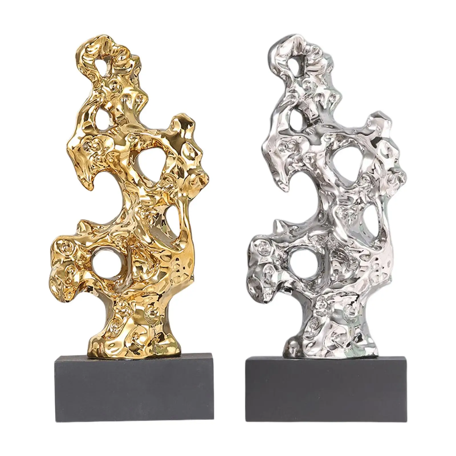 

Resin Sculpture Home Decoration Decorative Modern Art Artwork Stone Sculpture for Desktop Party Porch Office Garden