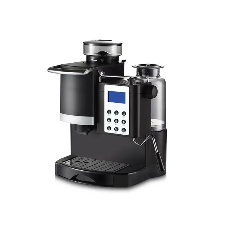 

Home automatic coffee machine office commercial grinding milk brewing integrated Italian Espresso steam coffee machine