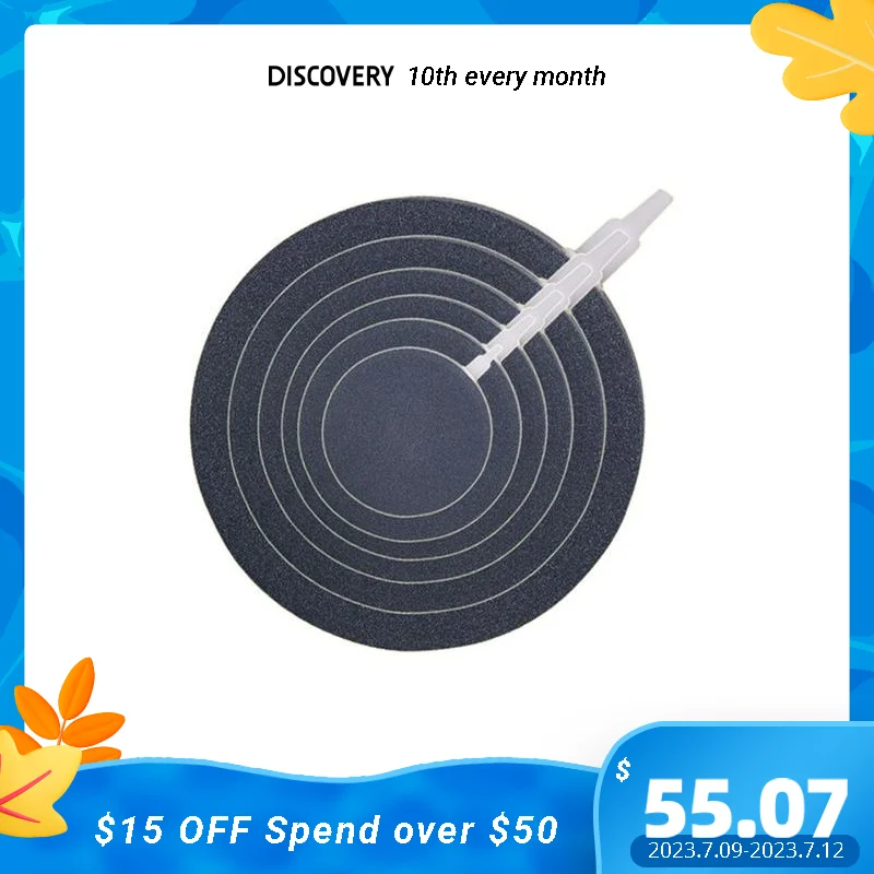 

Oxygen Diffuser Plate Hydroponic Supplies Stone Pond Round Suction Cup Aquarium Fish Tank Accessories Aerator Air Bubble Disk