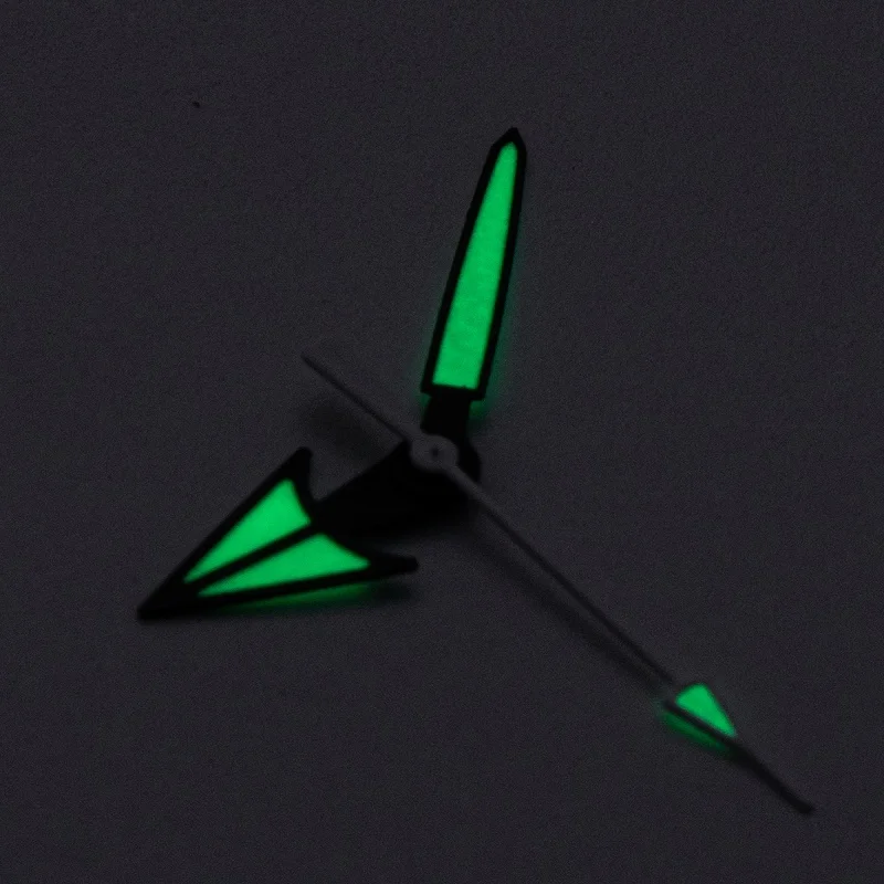 NH35 Gold Watch Hands Fit 7s26 NH36 NH35 Movement C3 Green Luminous for Seiko SKX007 SKX009 SPRD Watch Repair Pointer