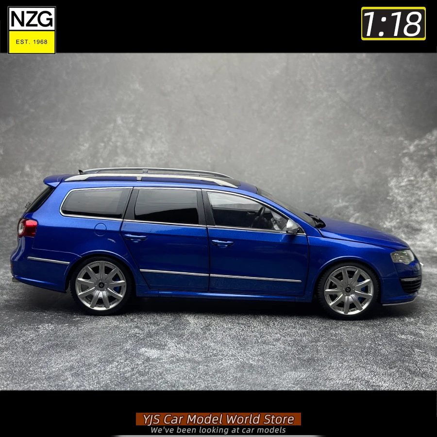 Фото Литая под давлением модель NZG, масштаб 1/18, Passat Estate R36, новый стиль, модель автомобиля, статическое украшение, праздничная подарочная коллекция №4