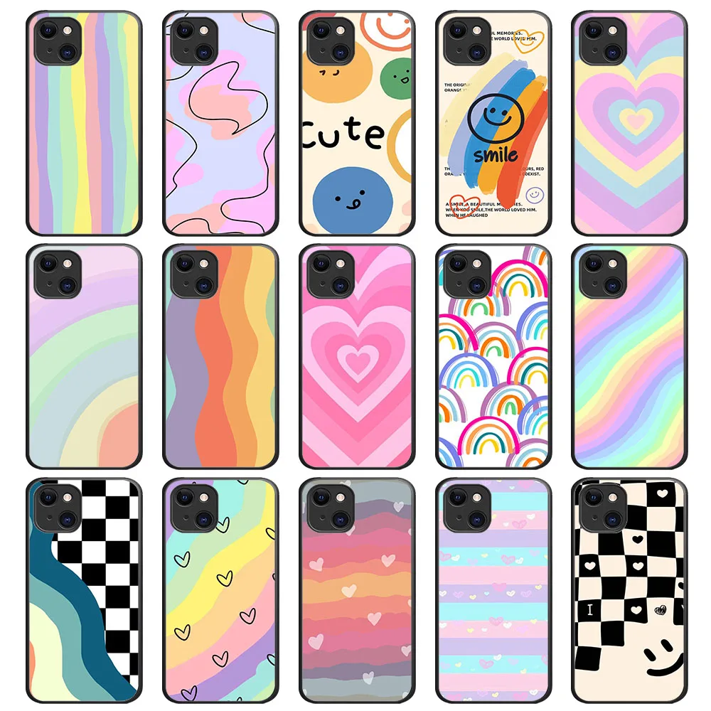 Силиконовый чехол для iPhone X XS 6 6S SE 7 8 15 Pro Max Plus