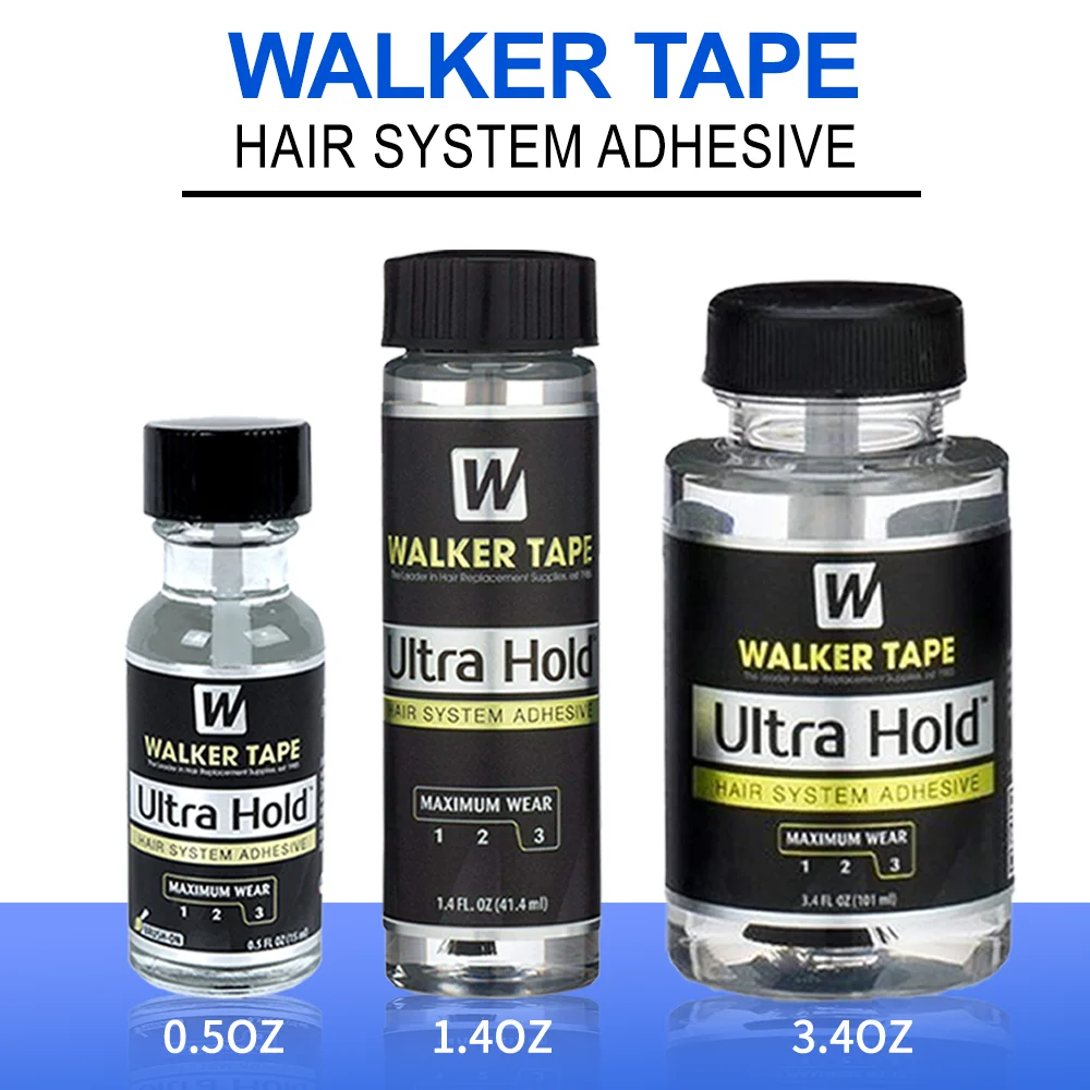 Walker Tape Colla Ultra Hold Colla Per Parrucca Anteriore In Pizzo Impermeabile Colla Per Incollaggio Invisibile Adesivo Per Sistema Di Capelli A Tenu