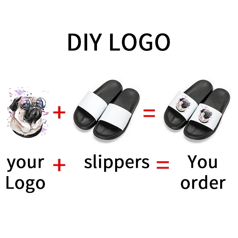 Женские тапочки на заказ diy домашняя обувь плоской подошве Женская нескользящая