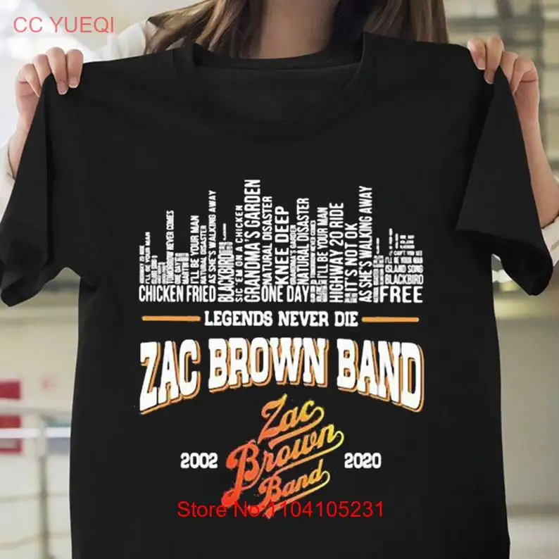 Фото Рубашка Legends Never Die Cali Brown Band 2002 2020 для взрослых S-5XL TN0116 №1