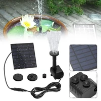 solar fountain pump with 5 nozzles floating solar powered water fountain pump 180lh for bird bath garden pond pool outdoor