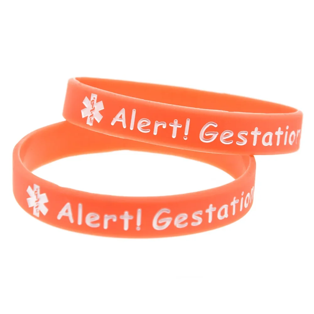 1 шт. браслет с оповещением жестов и диабетом Mellitus для экстренных женщин мужчин