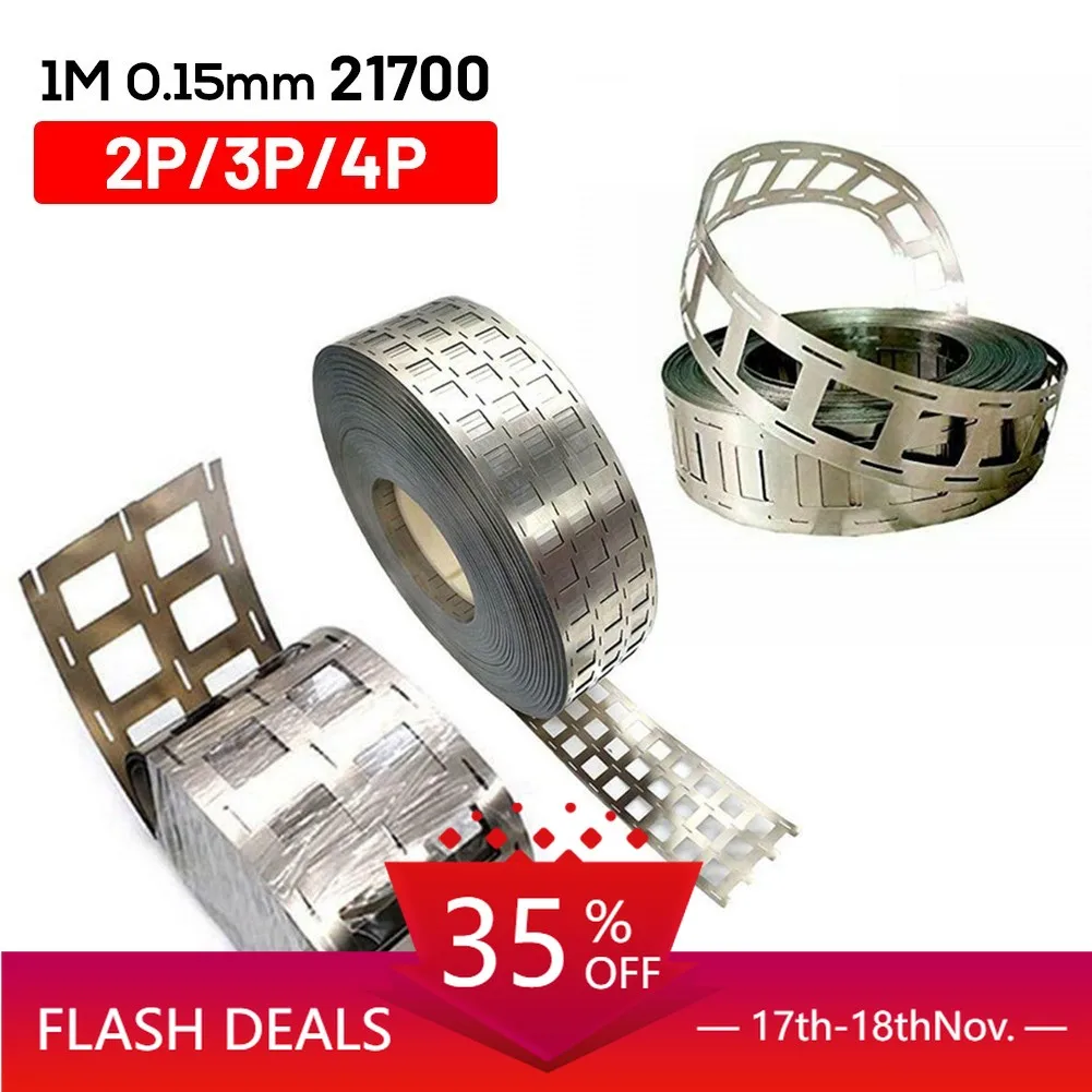 

Никелевая лента для точечной сварки, 1 м, 2P, 3P, 4P, 0,2 мм